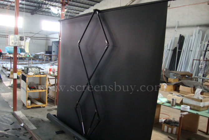 Air Pressure Floor-up Screen