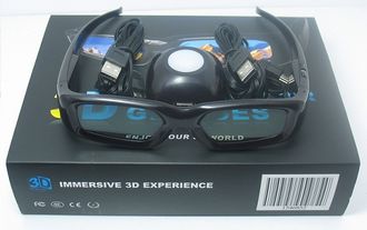 3D Active Shuttle Glasses For PC