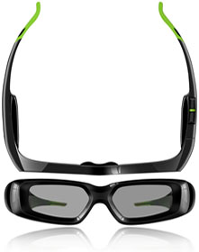 3D Active Shuttle Glasses For PC