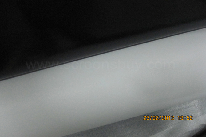 HX-2054 White Black Soft Screen Fabric/Surface